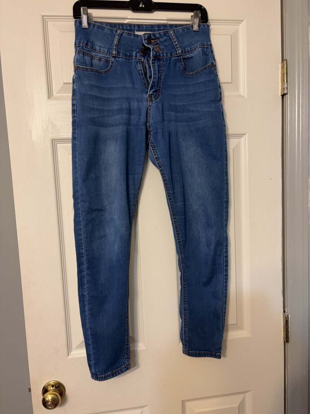 Red Bottoms High-Waisted Skinny Jeans Size 9/29